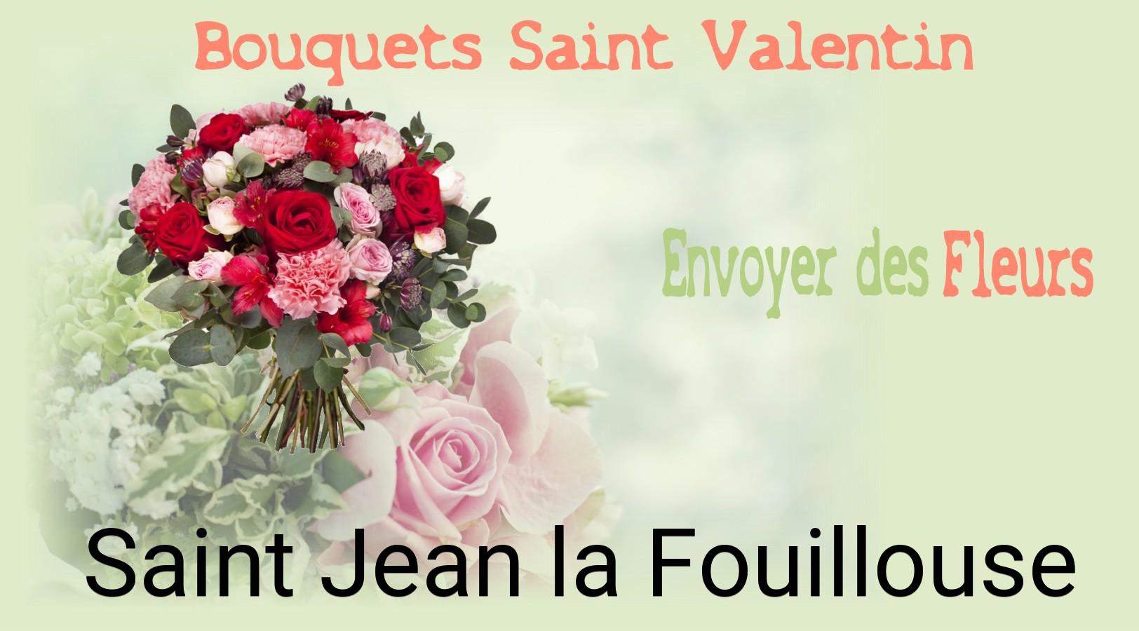 Roses de Saint-Valentin livrées à Saint-Jean-la-Fouillouse
